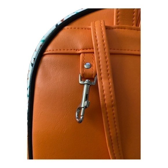 BACKPACK-CUSTOM MADE-BLACK CATS & PUMPKINS